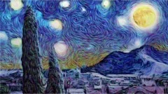 Van Gogh Effect Stock After Effects