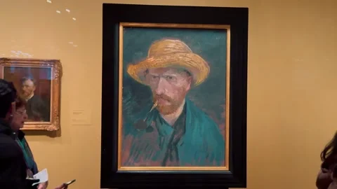 Van Gogh Museum 26 (Editorial) Video stock 321770294