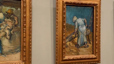 Van Gogh Museum 47 (Editorial) Video stock 321771407