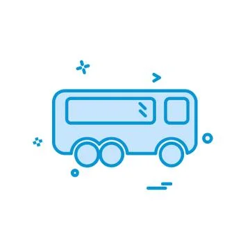 Van icon design vector Stock Illustration