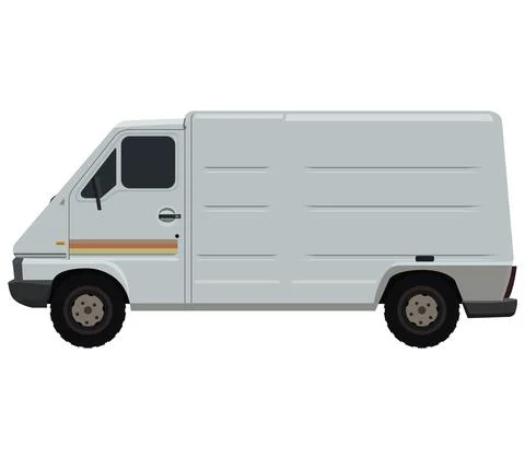 Van icon illustrated in vector on white background Stock Illustration