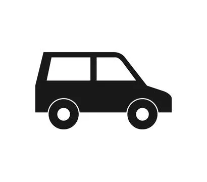 Van icon illustrated in vector on white background Stock Illustration