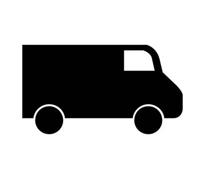Van icon illustrated in vector on white background van icon illustrated in... Stock Photos