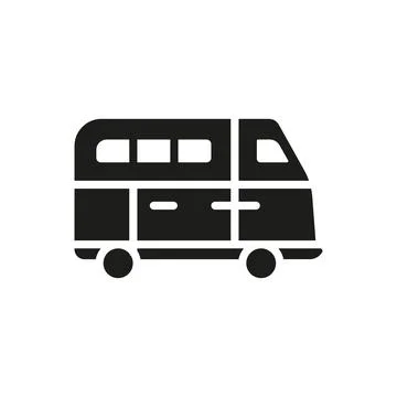 Van icon vector design templates simple and modern Illustrazione stock