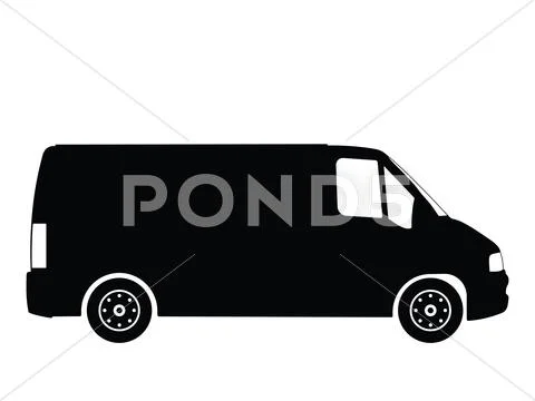 Van Stock Illustration