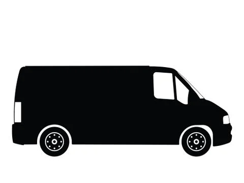 Van Stock Illustration