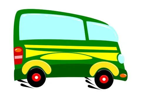 Van Stock Illustration