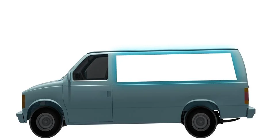 Van Illustrazione stock