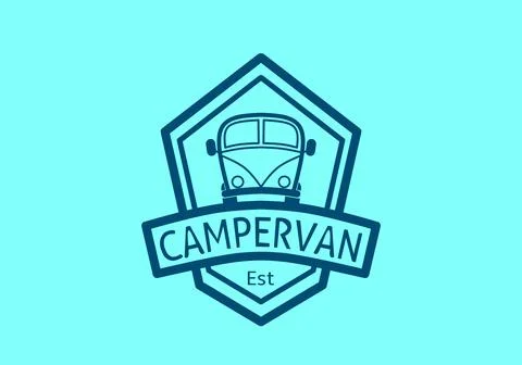 Van Ilustração Stock