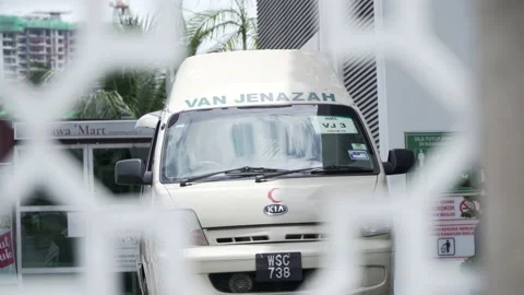 Van Jenazah - hearse Stock Footage 159492334
