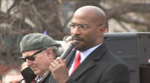 Van Jones Stock Footage 1105610