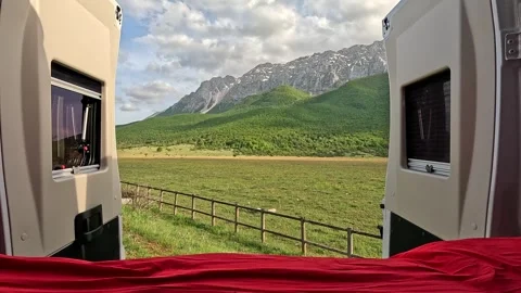 Van Life in nature Stock Footage 276209721
