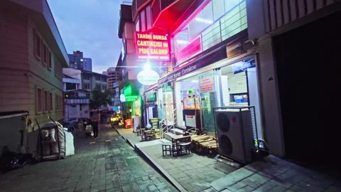 A van parked on the. Stock Footage 283000497