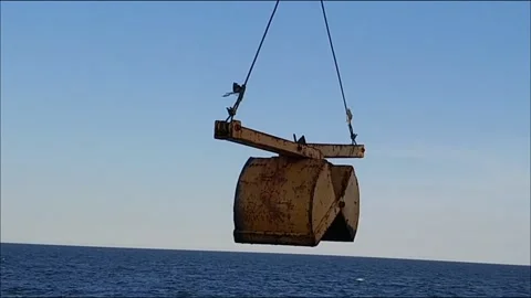 Van Veen Grab Sediment Sampler Stock Footage 220788453