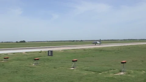 Vance Air Force Base T-38 Talon Fighter Jets 13 스톡 동영상 127995479