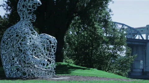 Vancouver art Stock Footage 859520