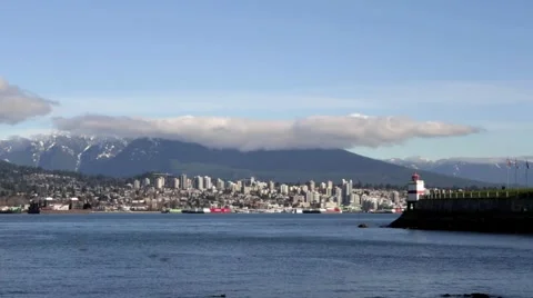 Vancouver, Canada Lake Stock Footage 55654904