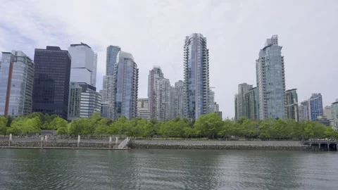 Vancouver Canada Waterfront Stock Footage 266971504