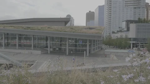 Vancouver convention centre Stock Footage 126791230