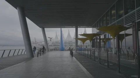 Vancouver convention centre Stock Footage 126791258