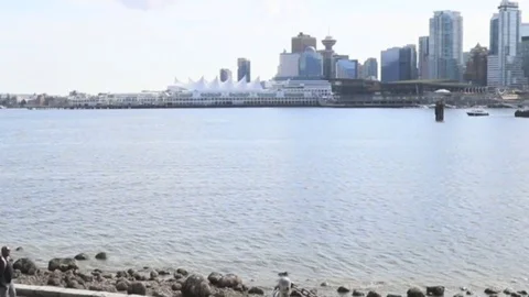 Vancouver downtown Stock Footage 97208771