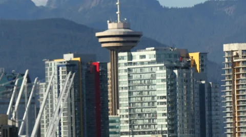 Vancouver downtown skyline Stock Footage 67760450