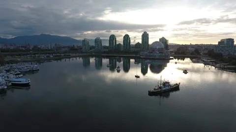 Vancouver False Creek Stock Footage 255315179