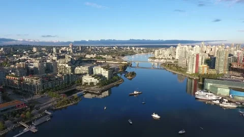 Vancouver False Creek Stock Footage 255315254