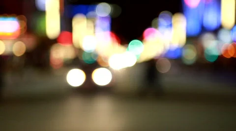 Vancouver by night 動画素材 641525