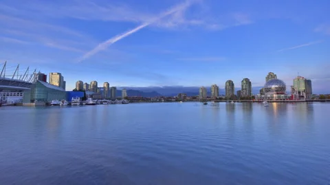 Vancouver Nightscape 库存影片 332749769