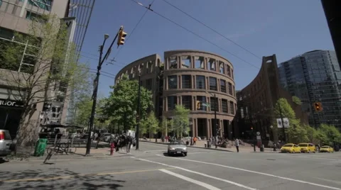 Vancouver Public Library Stock Footage 59124504