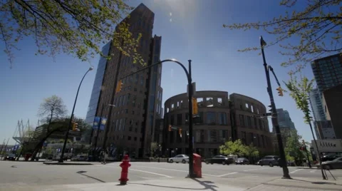 Vancouver Public Library Stock Footage 59124955