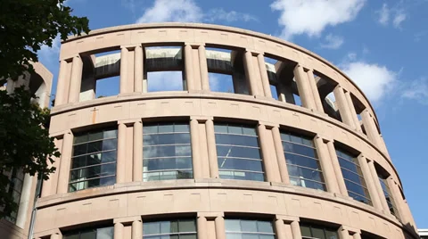 Vancouver Public Library (VPL) Central Branch 01 - time lapse 動画素材 30685147