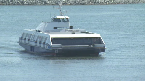 Vancouver Sea Bus Stock Footage