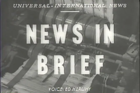 Vancouver Second Narrows Bridge Collapse June 17th 1958 Newsreel Stock Footage 124530944