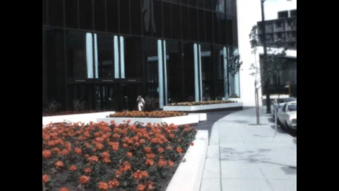 Vancouver Skyscraper 1974 Stock Footage 266440946