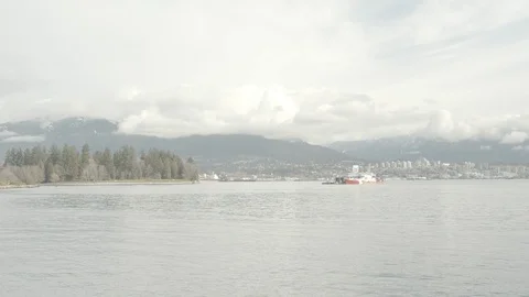 Vancouver Stanley Park Stock Footage 125839883