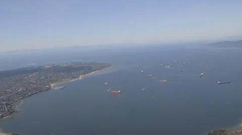 Vancouver Suburbs to City to Forest Stock Footage 22807635
