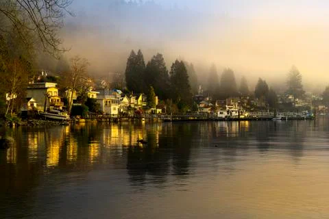 Vancouver Sunrise Stock Photos