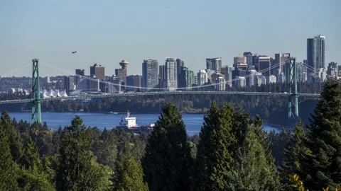 Vancouver Sunset Time lapse 動画素材 146717212