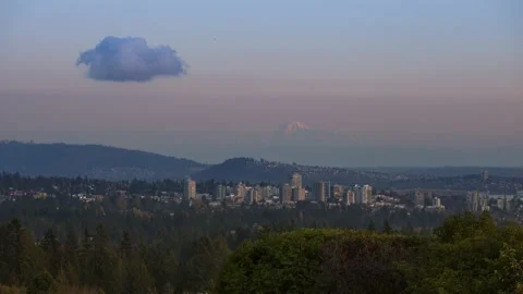 Vancouver Sunset Time lapse 動画素材 146717276