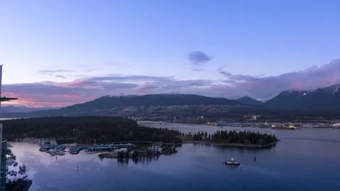 Vancouver Sunset Time lapse 動画素材 146717363