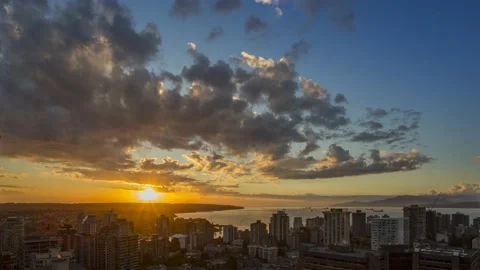 Vancouver Sunset Time lapse 動画素材 146717367