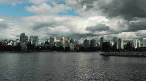 Vancouver timelapse Stock Footage