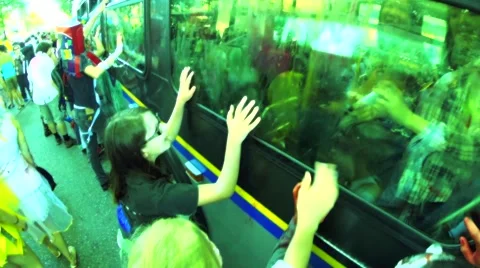 Vancouver Zombie walk Stock Footage 45487696