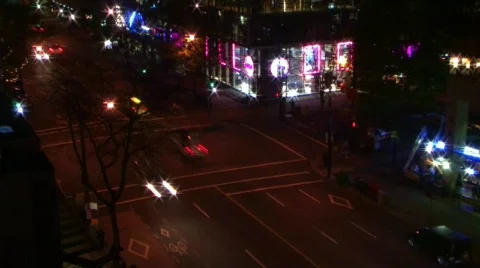 Vancouvernight2 Stock Footage 135655