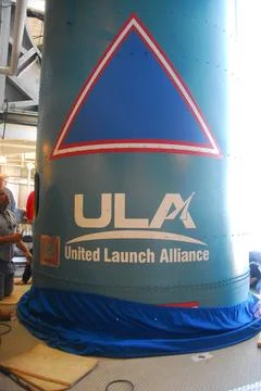 VANDENBERG AIR FORCE BASE, Calif. - At Space Launch Complex 2 at Vandenber... Stock Photos