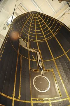 VANDENBERG AIR FORCE BASE, Calif. In the mobile service tower at Space Lau... Stock Photos