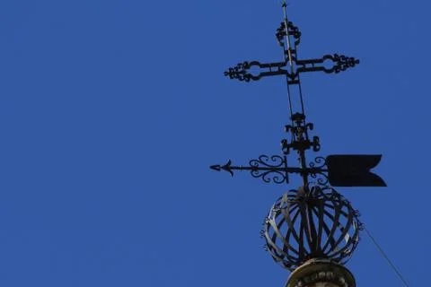 Vane, cathedral of jaen Stock Photos