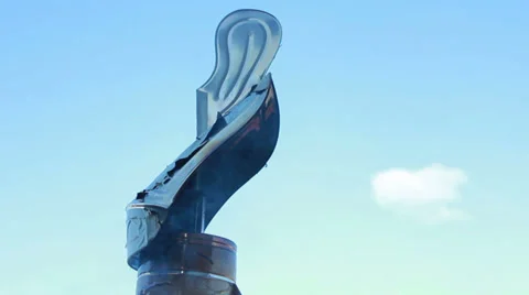 Vane Chimney 2 Stock Footage 32906717